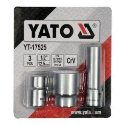Набор торцевых головок Yato YT-17525 Фото 4