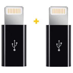 Переходник XoKo MicroUSB to Lightning AC-030 2 pcs Фото