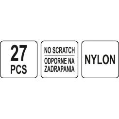 Набор инструментов Yato съемников пластиковых 27 шт. Фото 4
