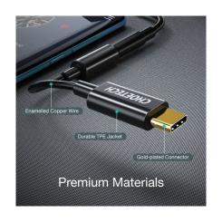 Переходник Choetech USB-C to 3.5mm F stereo-audio (CDLA) Фото 7