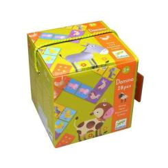 Настольная игра Djeco Дитяче доміно. Ферма Фото