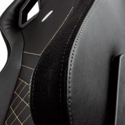 Кресло игровое Noblechairs Epic Series Black/Gold Фото 2
