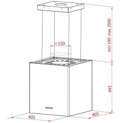 Вытяжка кухонная Perfelli CSE 4685 I 1000 LED Фото 10