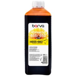 Чернила Barva HP 655/650 1 л, Yellow Фото