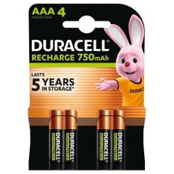 Аккумулятор Duracell AAA HR03 750mAh * 4 Фото 1