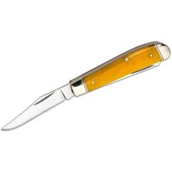Нож Cold Steel Mini Trapper Yellow Bone Фото 1