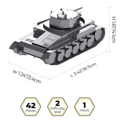 Конструктор Metal Time коллекционная модель Pz.Kpfw. II Фото 1
