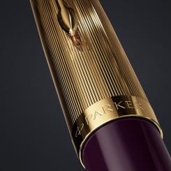 Ручка шариковая Parker 51 Deluxe Plum GT BP Фото 2