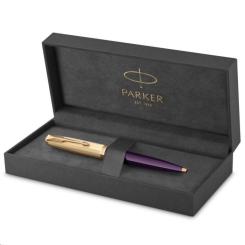 Ручка шариковая Parker 51 Deluxe Plum GT BP Фото 4