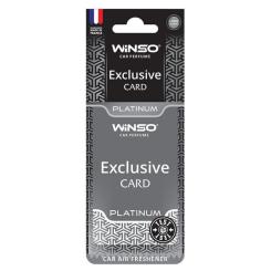 Ароматизатор для автомобиля WINSO Card Exclusive Platinum Фото