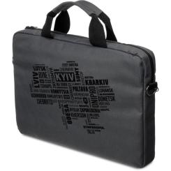 Сумка для ноутбука Vinga 15.6" NB1502 Gray, black print Фото