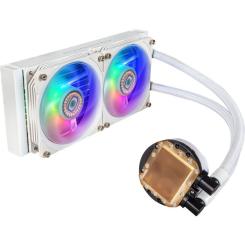 Система жидкостного охлаждения CoolerMaster MasterLiquid PL240 Flux White Edition Фото 1