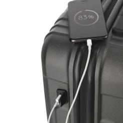 Чемодан Titan X-RAY Pro Atomic Steel S USB Фото 5