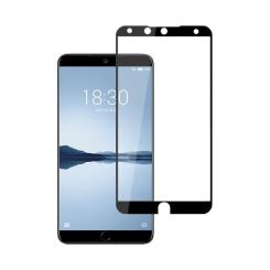 Стекло защитное PowerPlant Full screen Meizu 15 Plus Black Фото