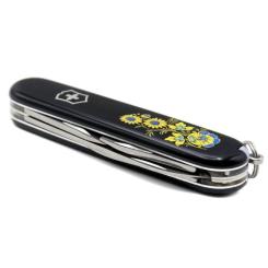 Нож Victorinox Spartan Ukraine Black "Квіти" Фото 5