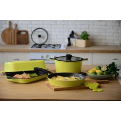 Кастрюля Ringel Zitrone Yellow 3.0л Фото 7