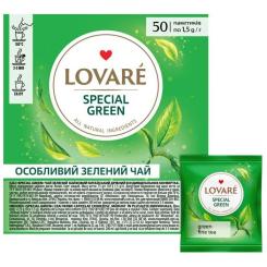 Чай Lovare "Special green" 50х1.5 г Фото 1