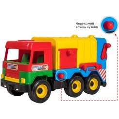 Спецтехника Tigres "Middle truck" мусоровоз желтый Фото 1