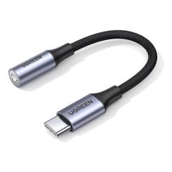 Переходник Ugreen USB-C to 3.5mm F 0.10m AV161 Фото 1
