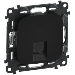 Компьютерная розетка Legrand Furniture RJ45 Кат.5е UTP Антрацит Фото