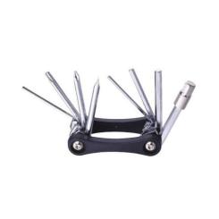 Ключ велосипедный Ken Tech KL-9833C Black 9 Functions Фото