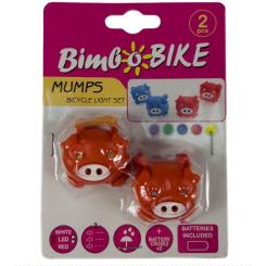 Комплект велофар Good Bike Silicone Mumps Red Фото 4