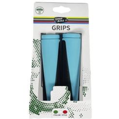 Грипсы Good Bike "DOUBLE" 2 шт 130 мм Blue Фото 5