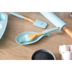Кисточка кулинарная Ardesto Tasty Baking 24 см Silicon/Wood Фото 1