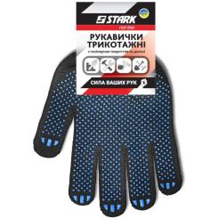 Защитные перчатки Stark Black 6 нитей 10 шт Фото 2