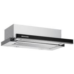 Вытяжка кухонная GRANADO Telde 603-700 inox black glass Фото 1