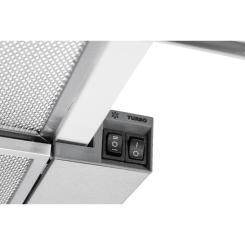 Вытяжка кухонная GRANADO Telde 603-700 inox black glass Фото 2