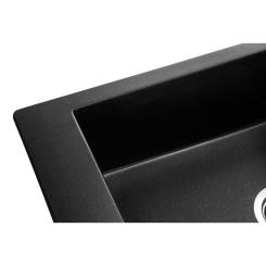 Мойка кухонная GRANADO Almeria black shine Фото 2