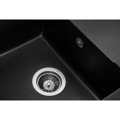 Мойка кухонная GRANADO Almeria black shine Фото 3