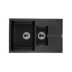 Мойка кухонная GRANADO LEON black shine Фото