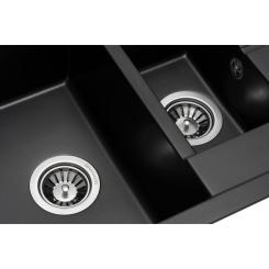 Мойка кухонная GRANADO LEON black shine Фото 3