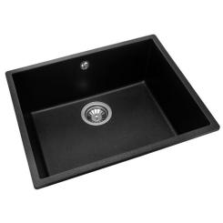 Мойка кухонная GRANADO UNDER TOP MAX black shine Фото 1