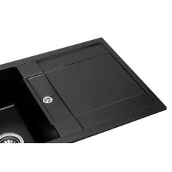 Мойка кухонная GRANADO VALENCIA black shine Фото 2