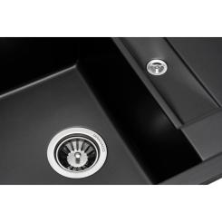 Мойка кухонная GRANADO VALENCIA black shine Фото 3
