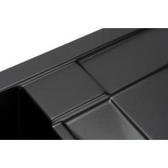 Мойка кухонная GRANADO VALENCIA black shine Фото 4
