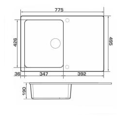 Мойка кухонная GRANADO VIGO gris Фото 4