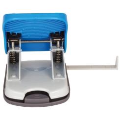 Дырокол Economix с линейкой 40 листов Синий Фото 1