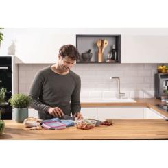 Пищевой контейнер Tefal Masterseal Glass Red 800 мл Фото 2