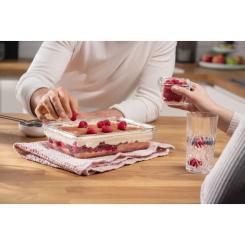 Пищевой контейнер Tefal Masterseal Glass Red 2 л Фото 8