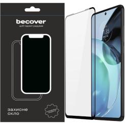 Стекло защитное BeCover Motorola Moto G72 Black Фото