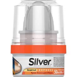 Крем для обуви Silver Express Безбарвний 50 мл Фото