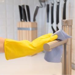 Перчатки хозяйственные Chisto Strong Латексные 1 пара S Фото 2