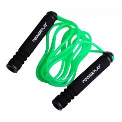 Скакалка PowerPlay 4205 Зелена Фото 1