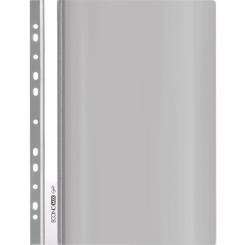 Папка-скоросшиватель Economix А4 Light с перфорации, серая Фото