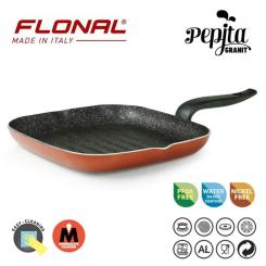 Сковорода Flonal Pepita Granit Grill 28x28 см Фото 1