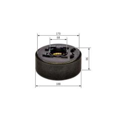 Воздушный фильтр для автомобиля Bosch F026400462 Фото 4